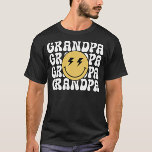 Opa Een Gelukkig Dude Verjaardag Thema Familie Mat T-shirt
