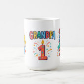 Opa Eerste Verjaardag Cadeau Mok (Center)