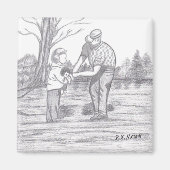 Opa en ik magneet (Voorkant)