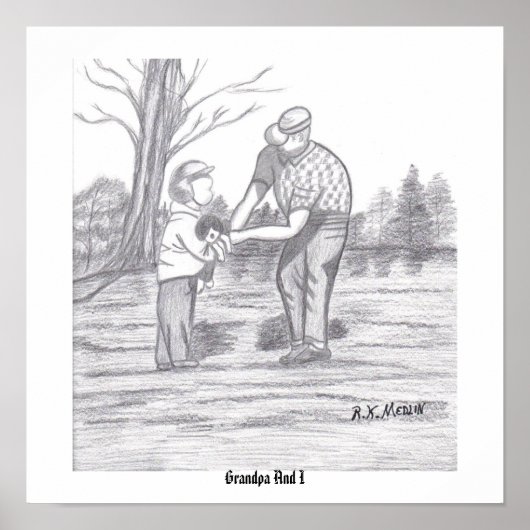 Opa en ik poster (Voorkant)