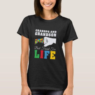 Opa en kleinzoon beste vrienden voor het leven Aut T-shirt