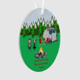 Opa en opa Dank u wel Ornament