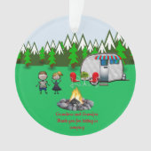 Opa en opa Dank u wel Ornament (voorkant)