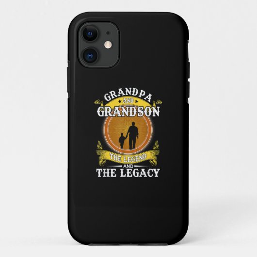 Opa en opa de legende en de erfenis Case-Mate iPhone case (Achterkant)