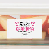 Opa- en opa-stickers/ Beste grootmoeder ooit/ Labels (Aangebracht)