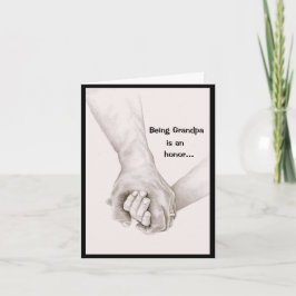 Opa en papa zijn Vaderdag Kaart