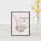 Opa en papa zijn Vaderdag Kaart (Gele Bloem)