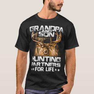 opa en Son Hunting Partners voor het leven T-Shirt