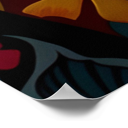 Opa en zijn kat poster (Hoek)