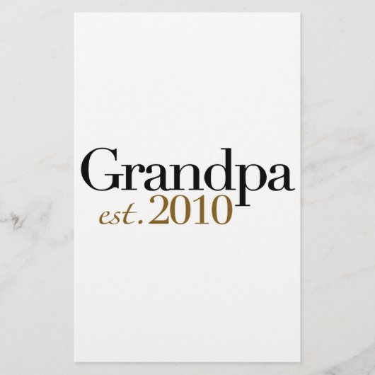 Opa Est 2010 Briefpapier (Voorkant)