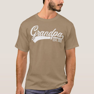 Opa est 2022 voor grootvader t-shirt