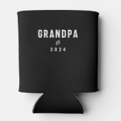 Opa EST 2024 Binnenkort opa zwangerschap Blikjeskoeler (Achterkant)