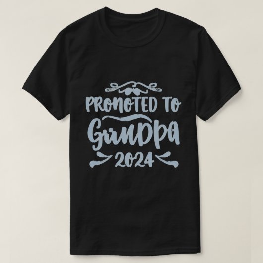 Opa Est 2024, gepromoveerd tot opa Est. 2024 T-shirt (Design voorkant)