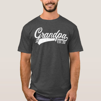 Opa est 2024 voor grootvader t-shirt
