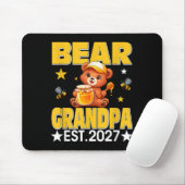 Opa Est 2027 Bloemendassen Moederdag Beer Muismat (Met muis)
