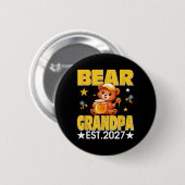 Opa Est 2027 Bloemendassen Moederdag Beer Ronde Button 5,7 Cm (Voorkant /achterkant)