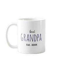 Opa Est. 20XX Grote Opa cadeau idee