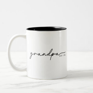 Opa Est 20XX Mok – Trots Opa Koffie Cadeau