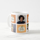 Opa Foto Collage Herfst Koffie Mok (Voorkant links)