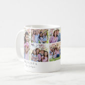 Opa foto collage koffiemok (Voorkant links)