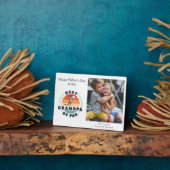 Opa Foto Retro Vaders Dag Golf Gag Fotoplaat (Zijkant)