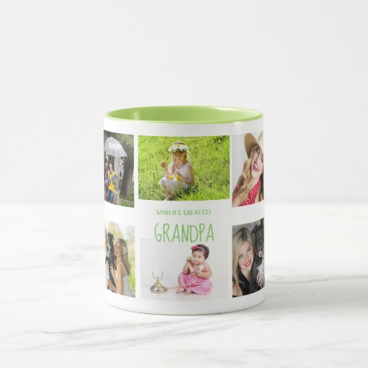 OPA Fotobeker 10 x collage foto's van de kleinkind Mok (Midden)