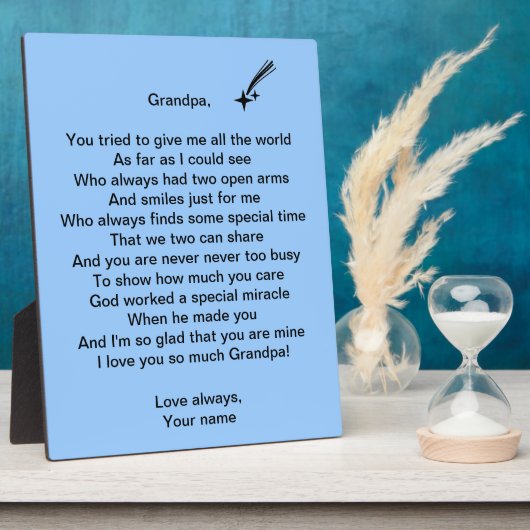 Opa - fotoplaat (Zijkant)