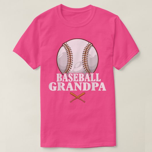 Opa Funny Baseball Opa T-shirt (Design voorkant)