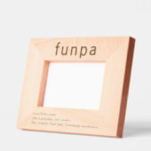 Opa Funny Definition geëtst Afbeelding Lijst Gegraveerde Lijstjes (Links)