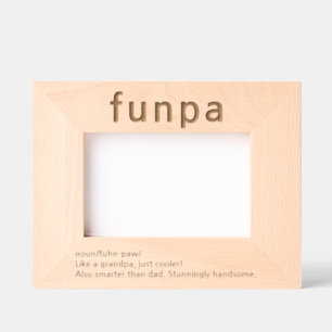 Opa Funny Definition geëtst Afbeelding Lijst Gegraveerde Lijstjes