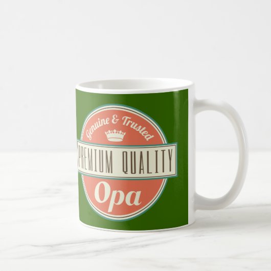 Opa (Funny) Gift Koffiemok (Rechts)
