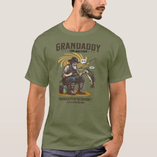Opa gaat vissen – Grappige pensioenvisserij T-shirt