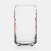 Opa Gift, Aangepaste Baby Gezicht, Foto Gift Blikvorm Glas (Links)