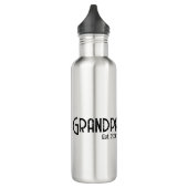 Opa Gift Opgesteld Door Vader Waterfles (Links)