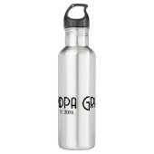 Opa Gift Opgesteld Door Vader Waterfles (Voorkant)