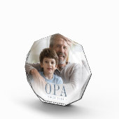 Opa Grandpa Jaar ingesteld Fotoblokken (Rechts)