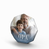 Opa Grandpa Jaar ingesteld Fotoblokken (Rechts)