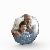 Opa Grandpa Jaar ingesteld Fotoblokken (Links)