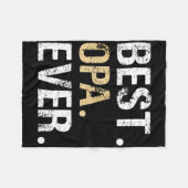 OPA Graphic OPA Gift van kleindochter kleinzoon Fleece Deken (Voorkant (Horizontaal))