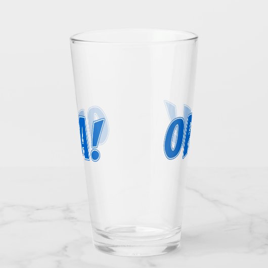 Opa Greek Celebration Glas (Rechts)