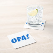 Opa Greek Celebration Kartonnen Onderzetters (Insitu)