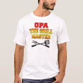 Opa Grill Master T-shirt (Voorkant)