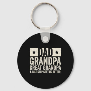 Opa Groot Opa Father39s Day Shirt van GRA Sleutelhanger