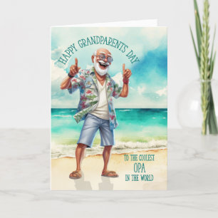 Opa Grootouders Dag Duitse Opa Coolest Feestdagen Kaart