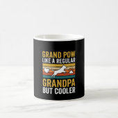 Opa Grootvader Hondenliefhebber Retro Koffiemok (Center)