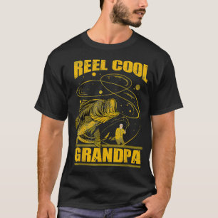 Opa Grootvader Jagers Opa Vissen Vis T-shirt