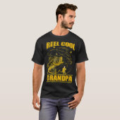 Opa Grootvader Jagers Opa Vissen Vis T-shirt (Voorkant volledig)