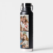 opa | Grootvader Simple 4 Photo Black Waterfles (Voorkant)