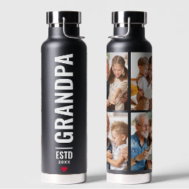 opa | Grootvader Simple 4 Photo Black Waterfles