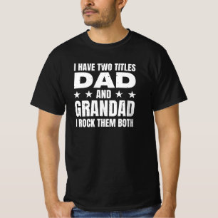 Opa Grootvader Vader T-shirt